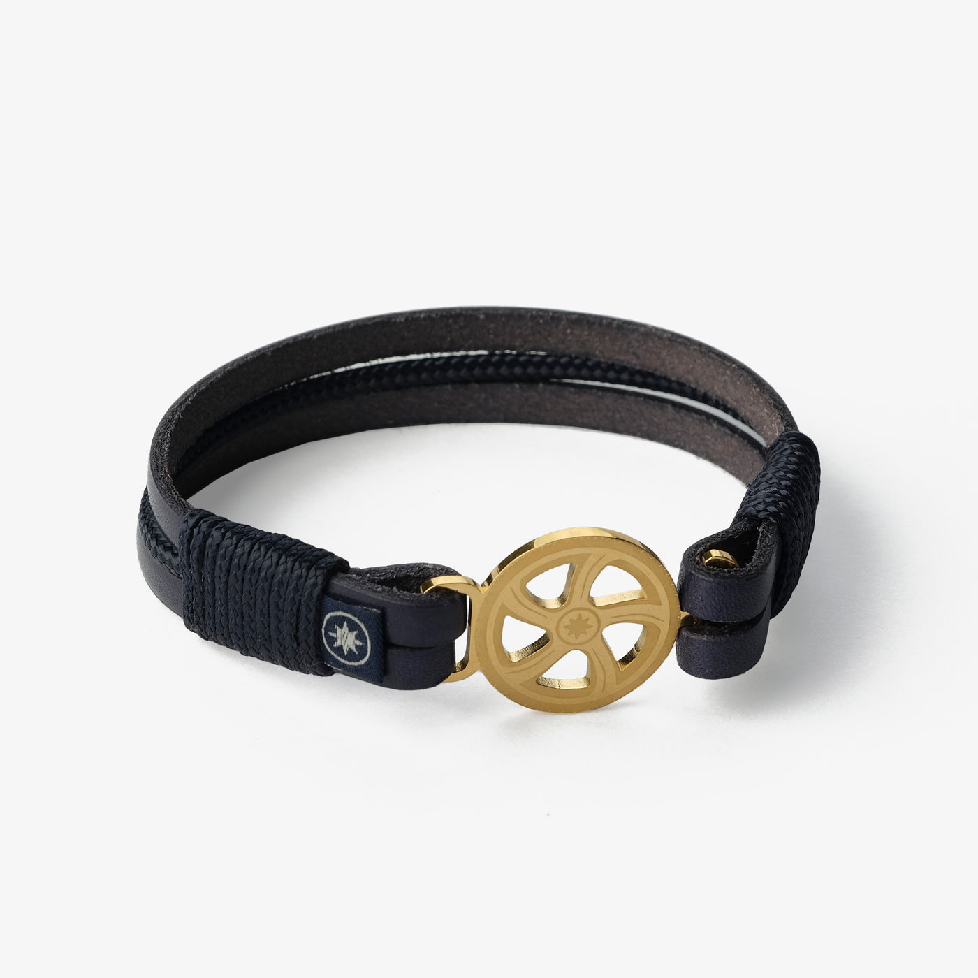 Leather Bracelet Jack Tar Golden