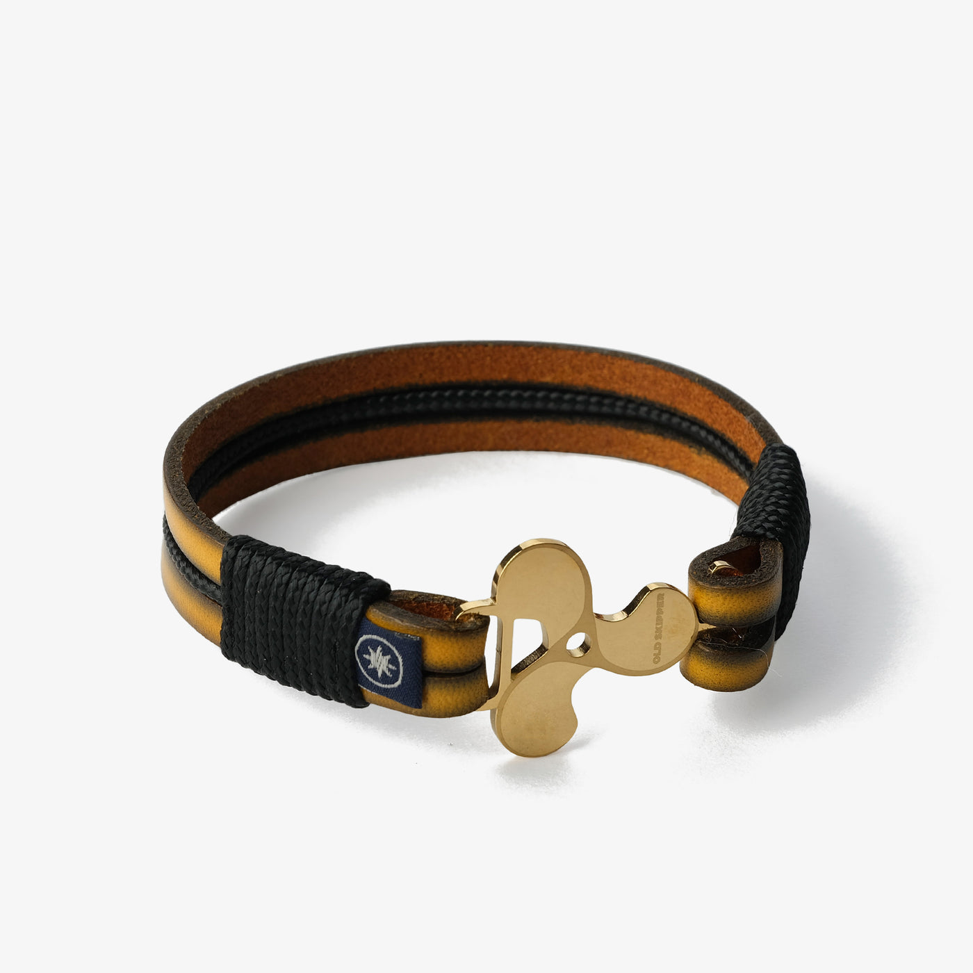 Leather Bracelet Royal Bee Golden