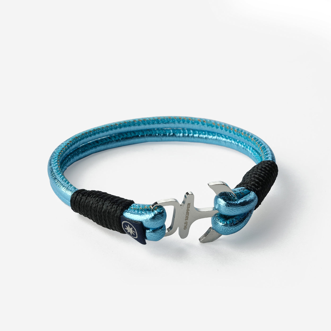 Sea Breeze Metallic Nappa Leather Bracelet