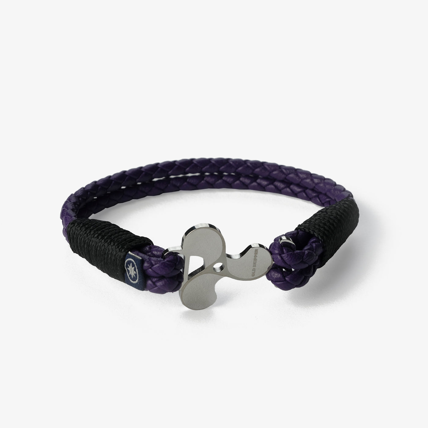 Twilight Voyage Braided Nappa Leather Bracelet