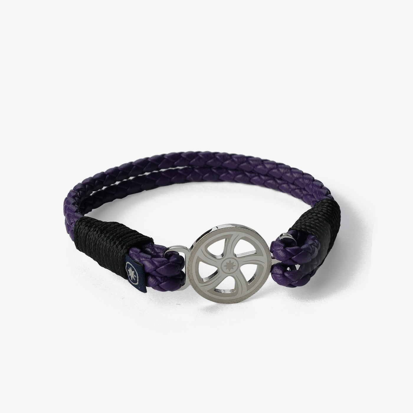 Twilight Voyage Braided Nappa Leather Bracelet