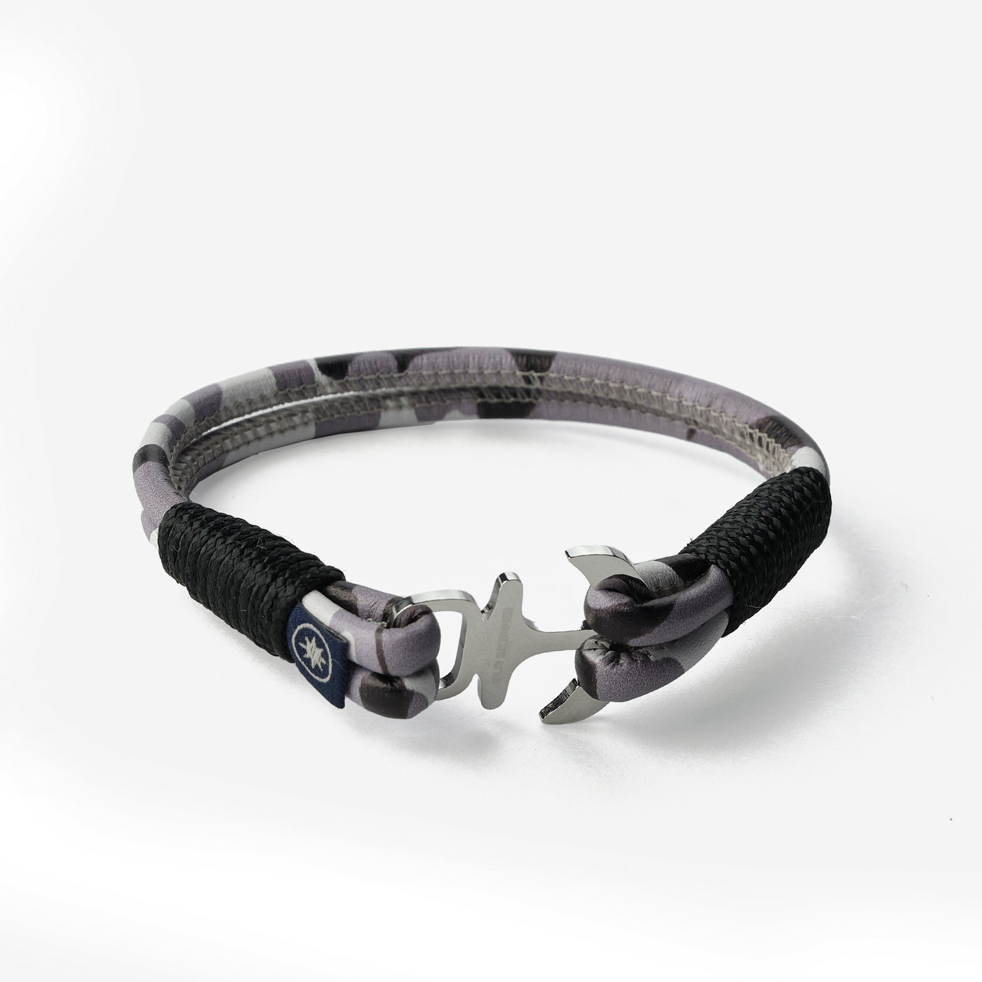 Seafaring Camo Nappa Leather Bracelet