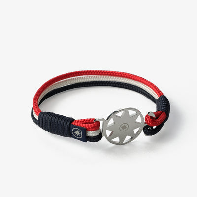 Tri-Color Explorer Nautical Rope Bracelet