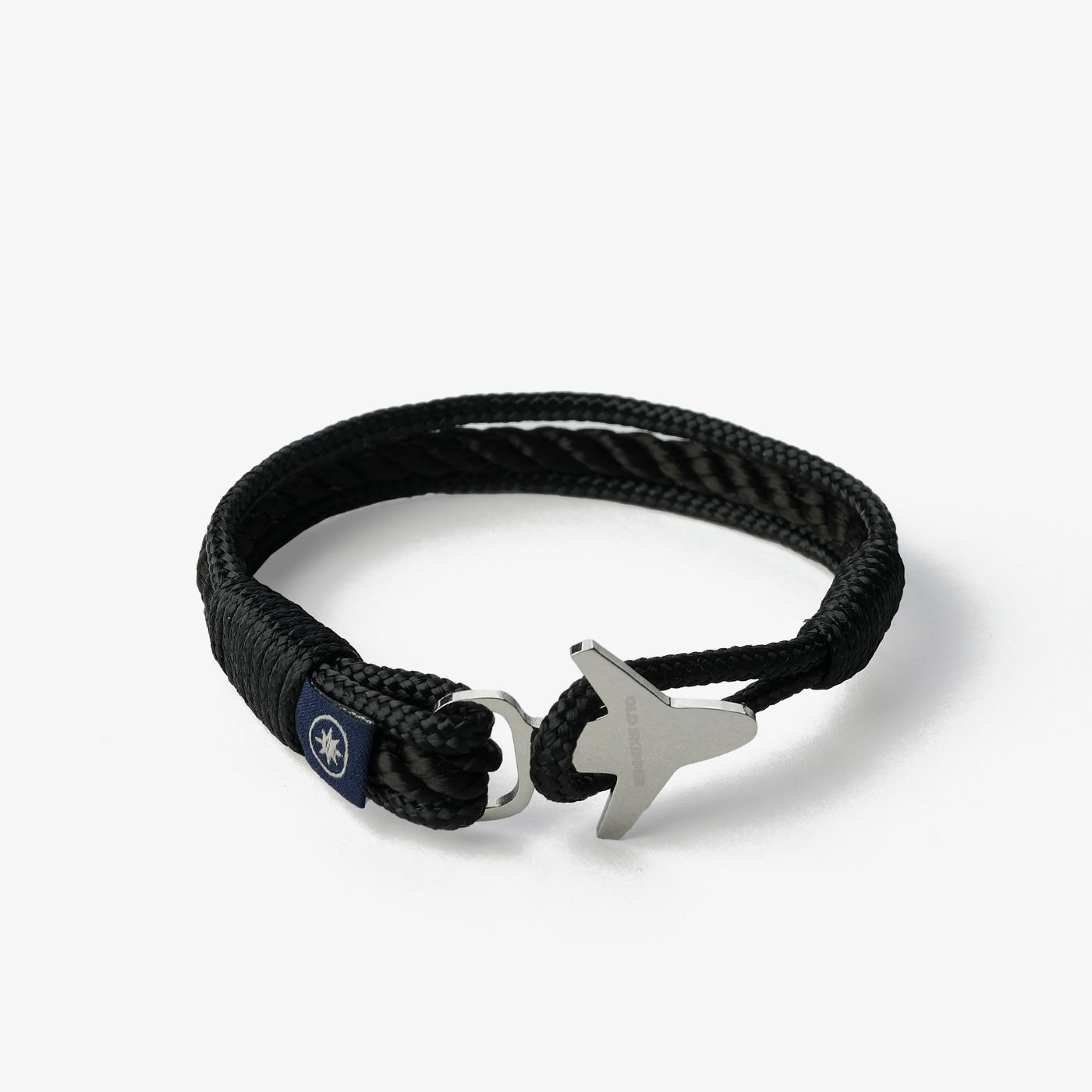 Midnight Onyx Nautical Rope Bracelet