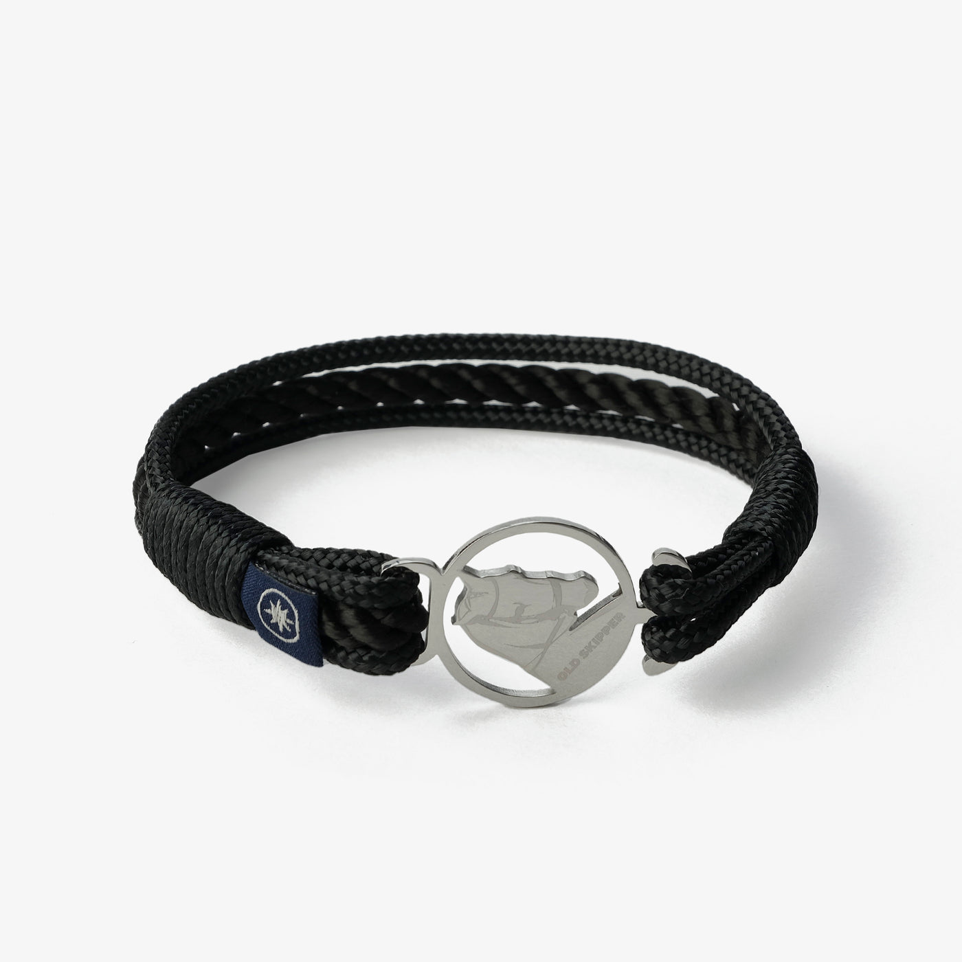 Midnight Onyx Nautical Rope Bracelet