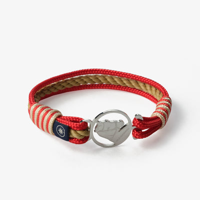 Red Sands Nautical Rope Bracelet