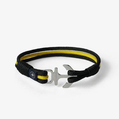 Yellow Blaze Nautical Rope Bracelet