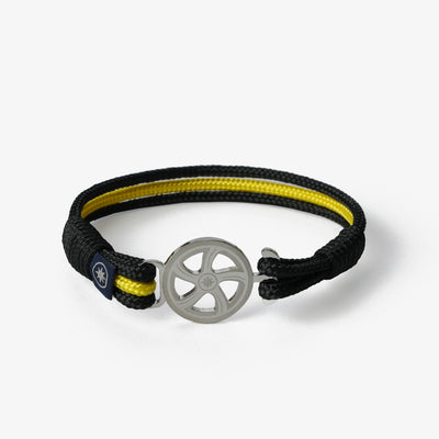 Yellow Blaze Nautical Rope Bracelet