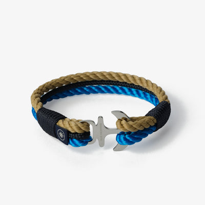 Electric Tide Nautical Rope Bracelet