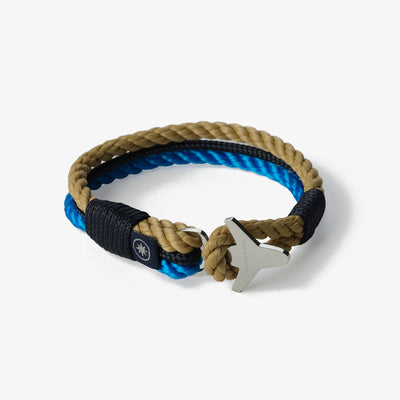 Electric Tide Nautical Rope Bracelet