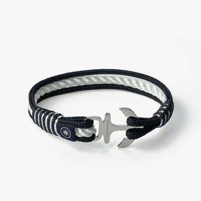 Pearl Tide Nautical Rope Bracelet