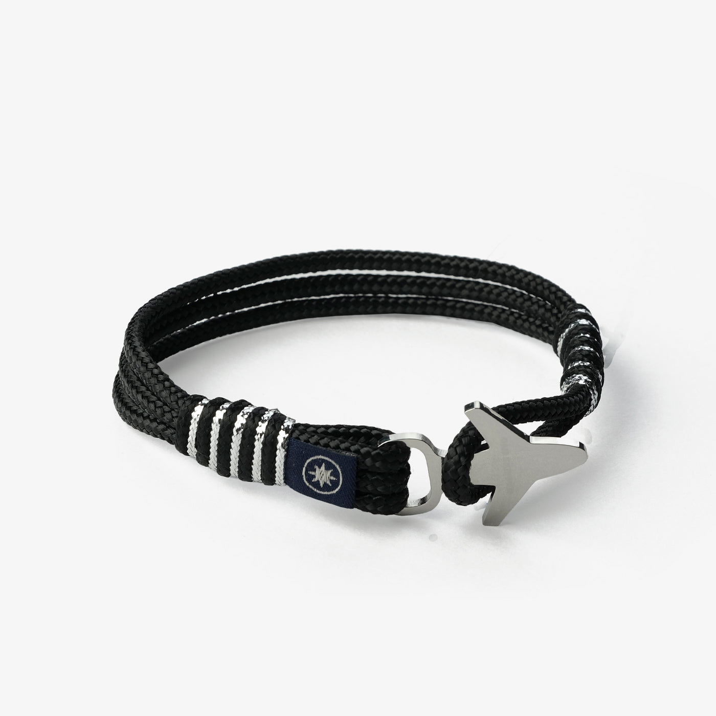 Midnight Cascade Nautical Rope Bracelet