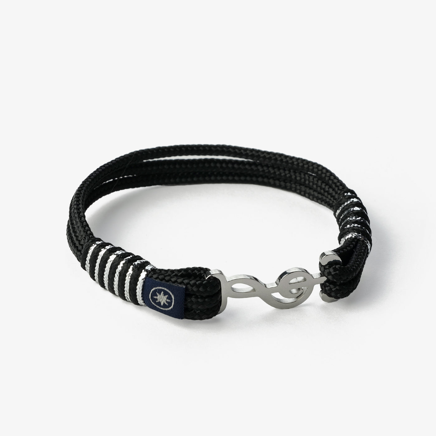 Midnight Cascade Nautical Rope Bracelet