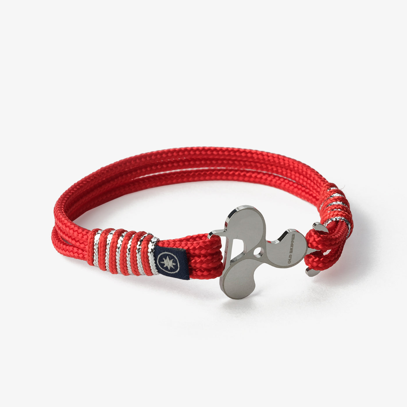 Ember Crest Nautical Rope Bracelet