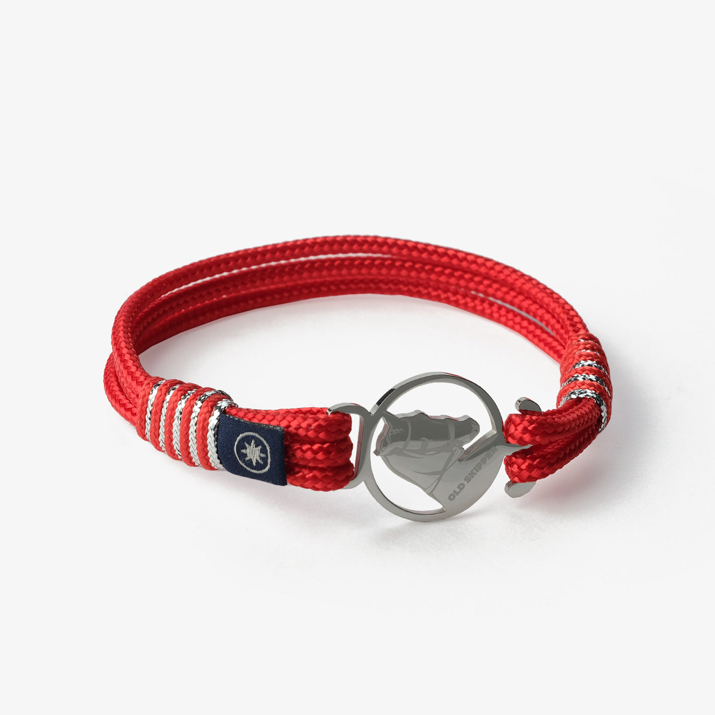 Ember Crest Nautical Rope Bracelet