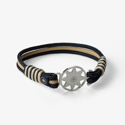 Sandstone Harmony Nautical Rope Bracelet