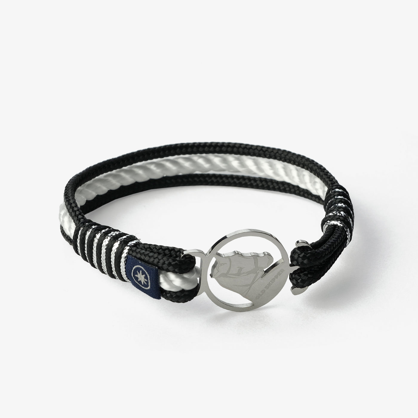 Monochrome Harmony Nautical Rope Bracelet