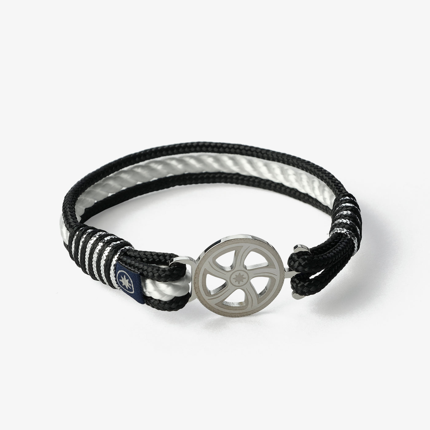 Monochrome Harmony Nautical Rope Bracelet