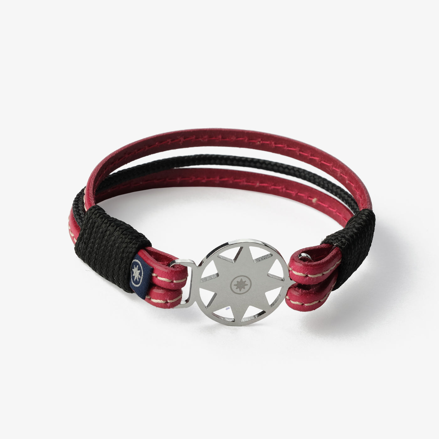 Twilight Symphony Stitched Leather Bracelet