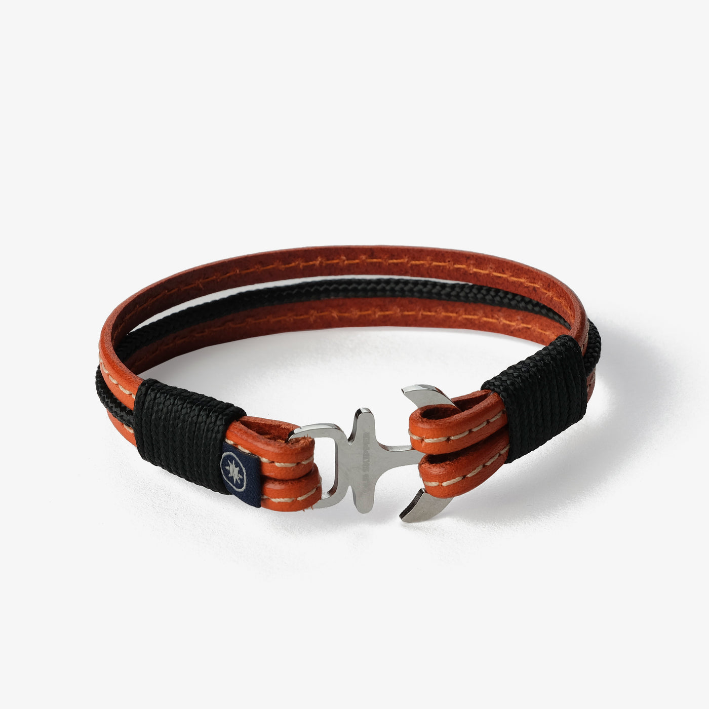 Sahara Sands Stitched Leather Bracelet