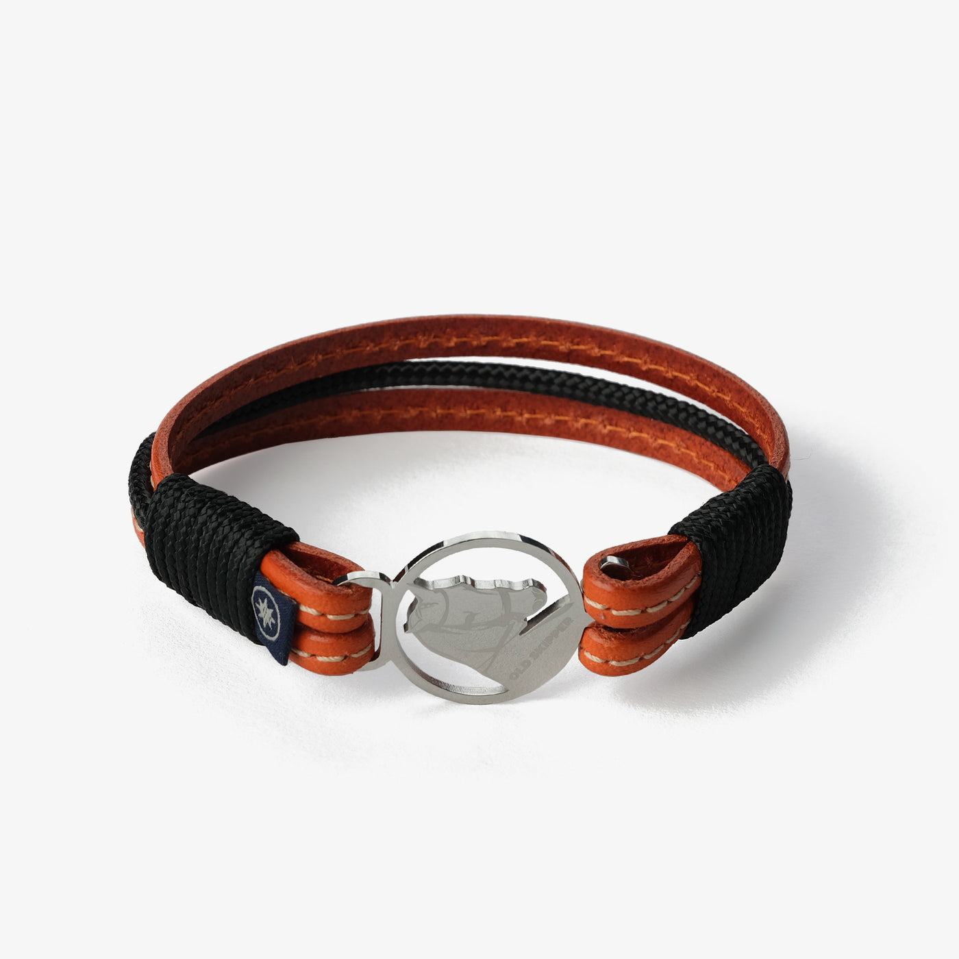 Sahara Sands Stitched Leather Bracelet