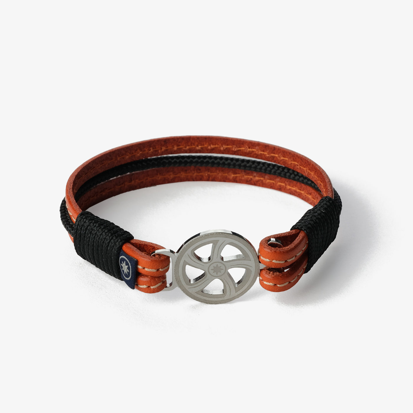 Sahara Sands Stitched Leather Bracelet